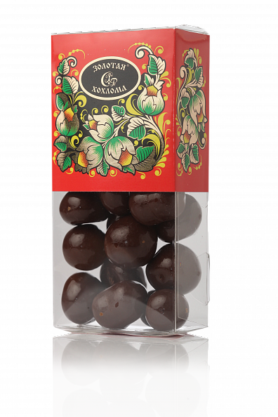 Hazelnuts in "Golden Khokhloma" chocolate, 90gr